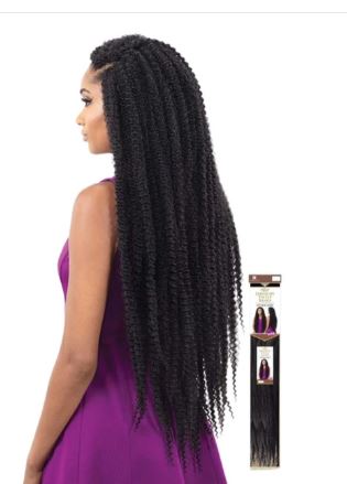 SHAKE N GO Freetress Equal Drawstring Ponytail Jamaican Twist Braid Extra Long - Sareya Beauty - Calgary hair store